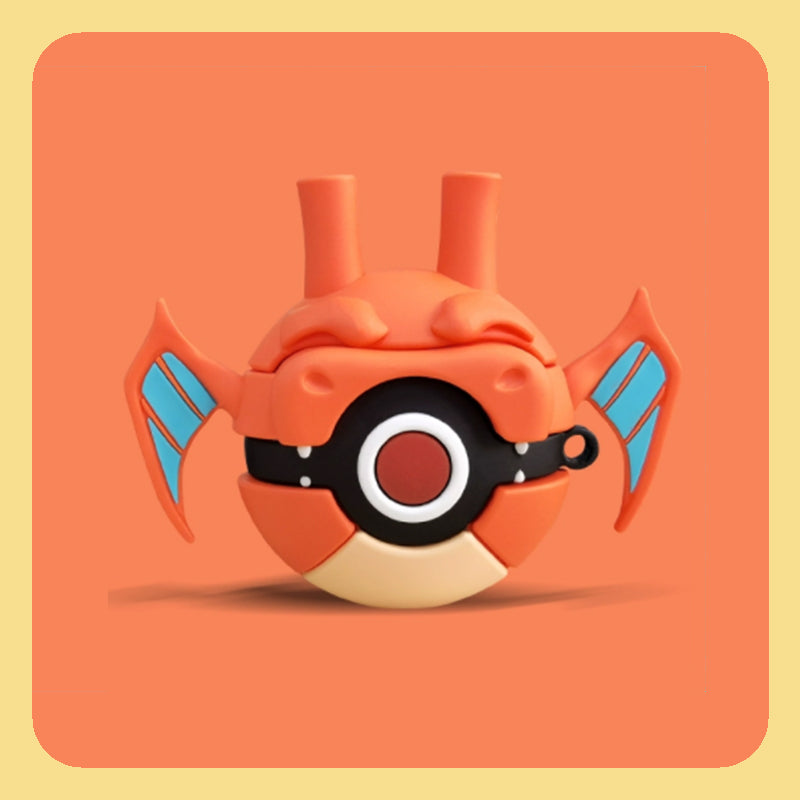 Airpods/Airpods Pro ケース ポケモン ボール シリコン