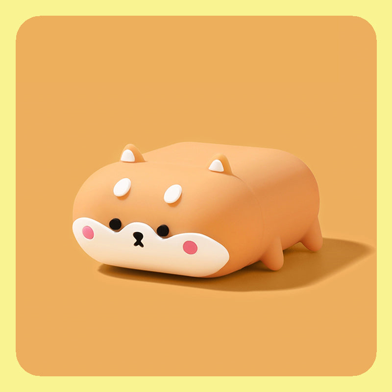 airpodspro ケース かわいい 柴犬 シリコン airpodsケース