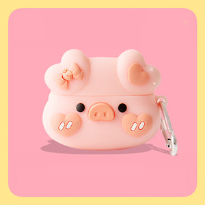 airpods pro case cute pig silicone airpods case