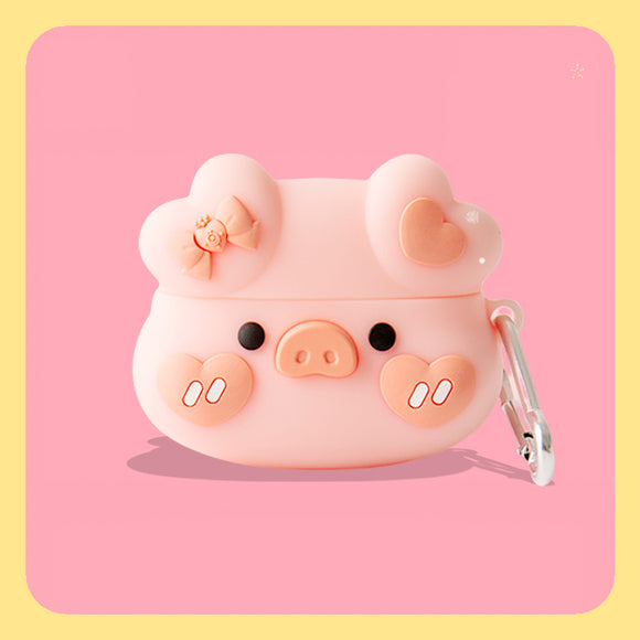 airpods pro case cute pig silicone airpods case