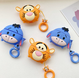 airpods pro case cute Tigger &amp; Eeyore silicone airpods case Tigger&amp;Eeyore