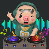 dj pig music sound