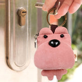 Cute Dog Key Bag, Card Holder, Key Holder, Unisex Handbag, Date, Outing, Gift