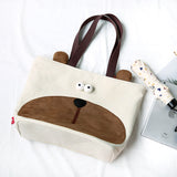 Bear Tote Bag Women's Shoulder Bag Cute Date Outing Present