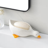 soap dish drainer ceramic duck