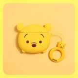 airpodspro case cute Donald Daisy Pooh Piglet Disney silicone airpods case pink white yellow