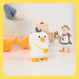 airpodspro case cute chicken silicone airpods case white black