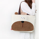 Bear Tote Bag Women's Shoulder Bag Cute Date Outing Present