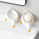 soap dish drainer ceramic duck