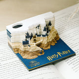 [Popular Item] Harry Potter Notepad Hogwarts Castle Pen Stand