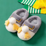 Cute Room Shoes, Fluffy Indoor Cold Slippers, Light