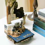 [Popular Item] Harry Potter Notepad Hogwarts Castle Pen Stand