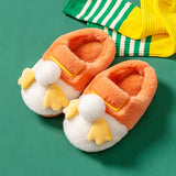 Cute Room Shoes, Fluffy Indoor Cold Slippers, Light