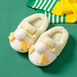 Cute Room Shoes, Fluffy Indoor Cold Slippers, Light