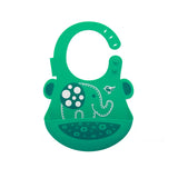 Baby Bib Waterproof Silicone Apron Animal Pattern Meal Baby Gift