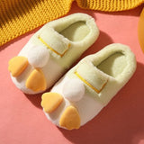 Cute Room Shoes, Fluffy Indoor Cold Slippers, Light