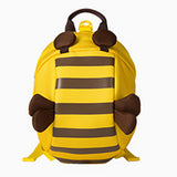 Children's backpack with lost string, loss prevention, honey, ladybug, stretchable, red, yellow